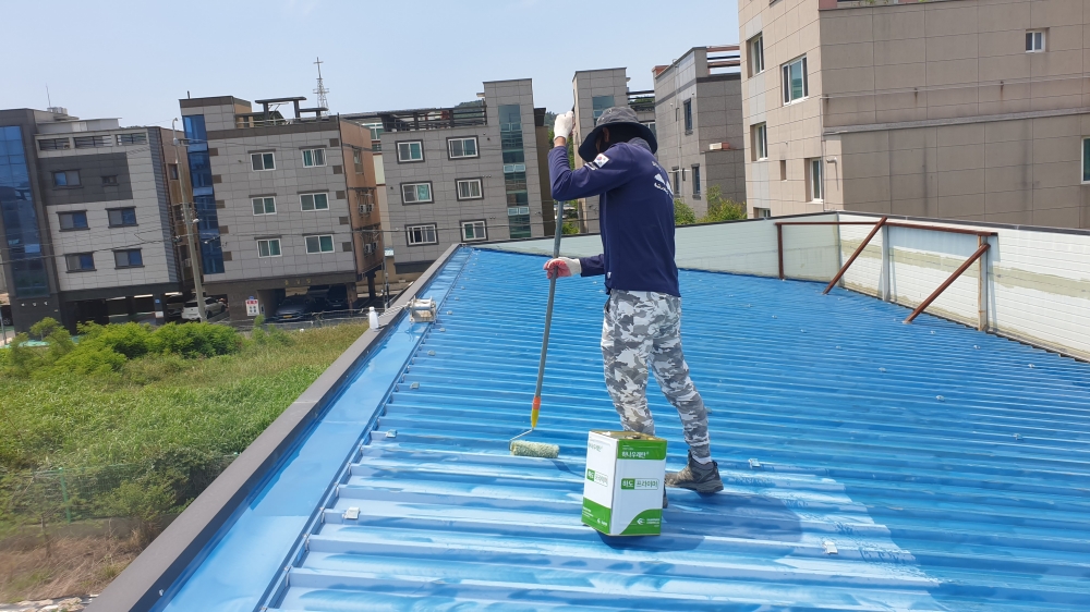 프라이머 1차 도포