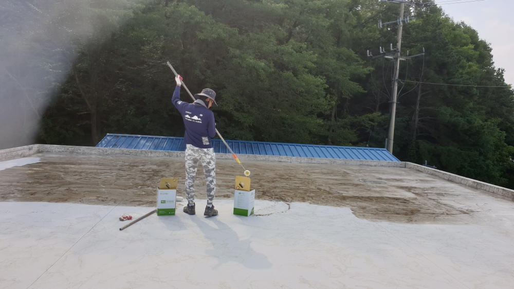 상주 옥상 프라이머 시공 1