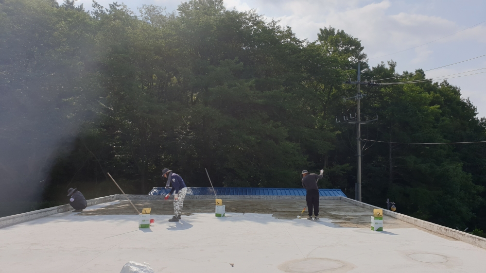 상주 옥상 프라이머 시공 2