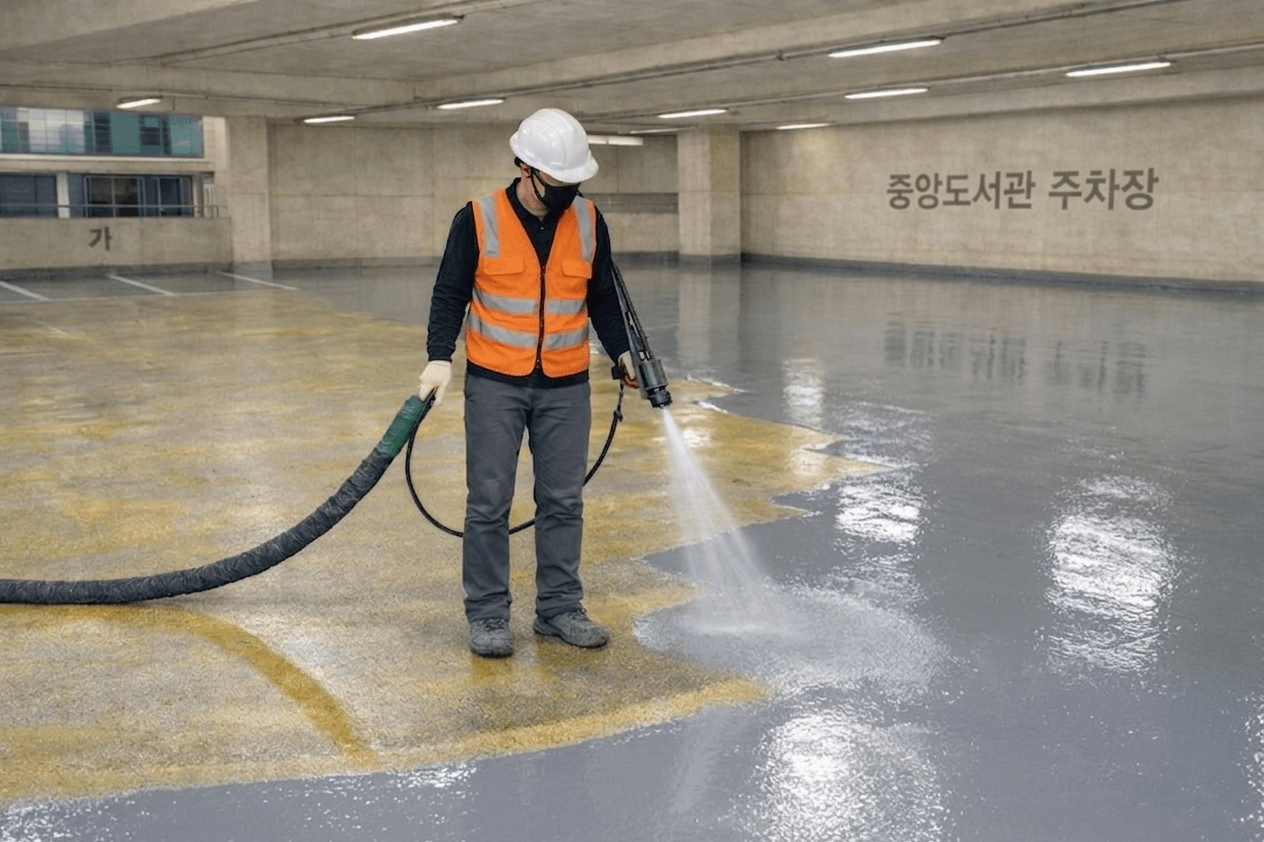 주차장 방수 시공
